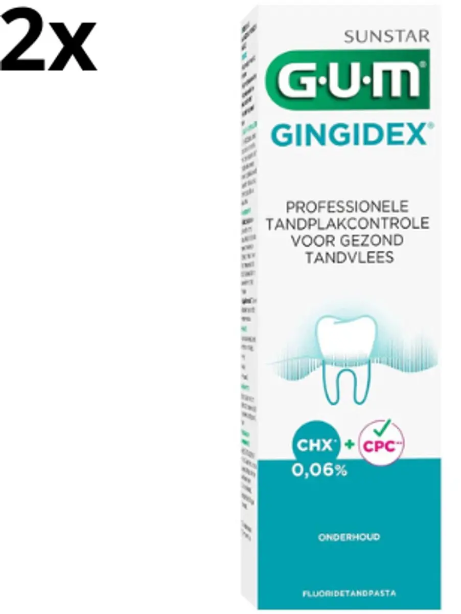 Gum Gingidex Tandpasta 75ml