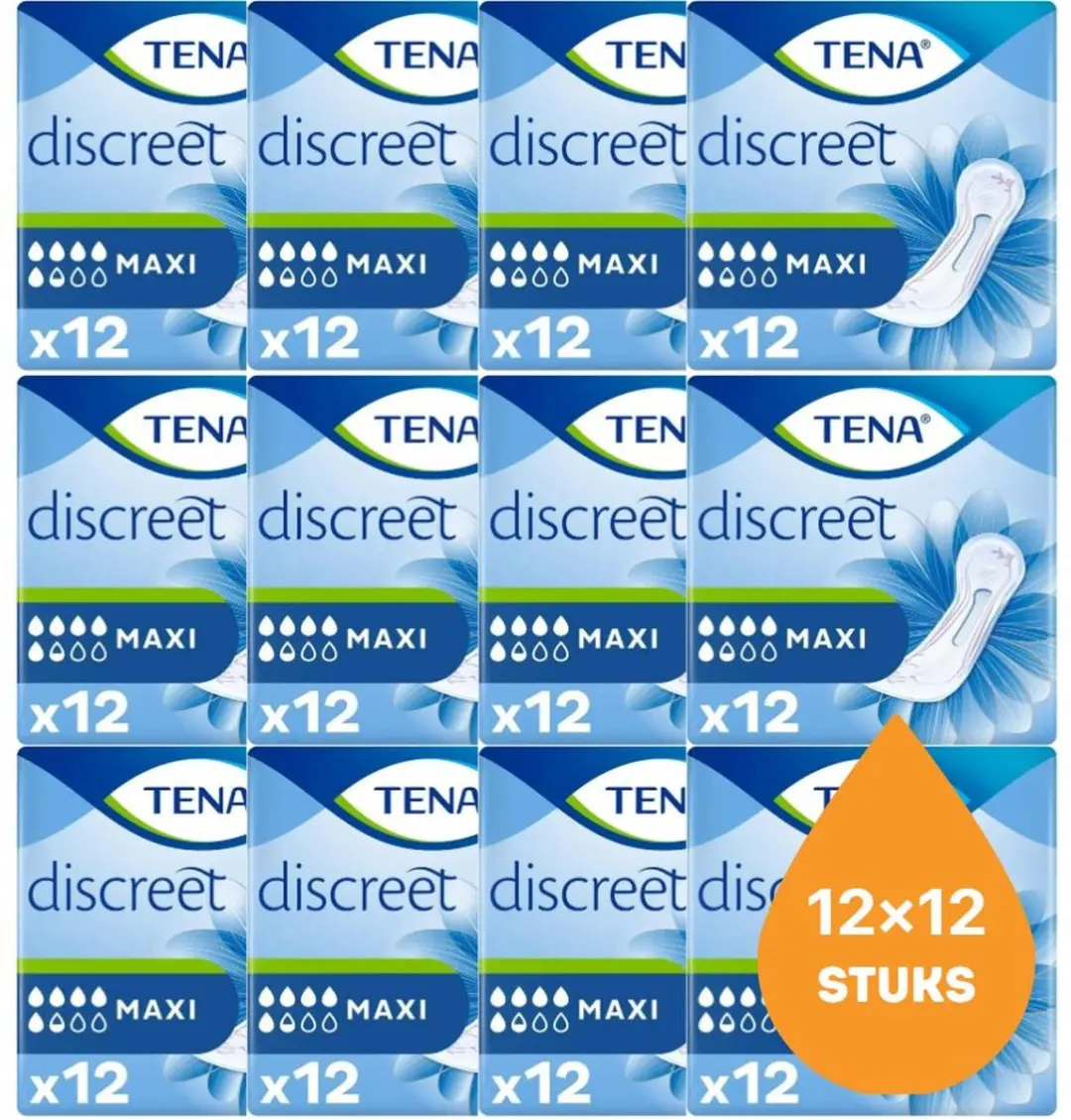 TENA Discreet Maxi - 12 Stuks - afbeelding 6 van 6