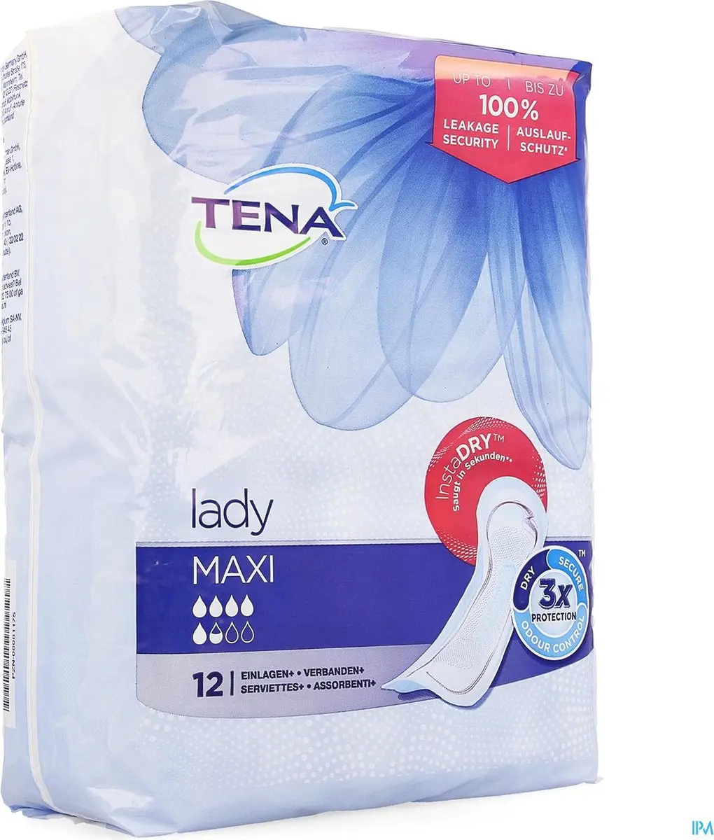 TENA Discreet Maxi - 12 Stuks