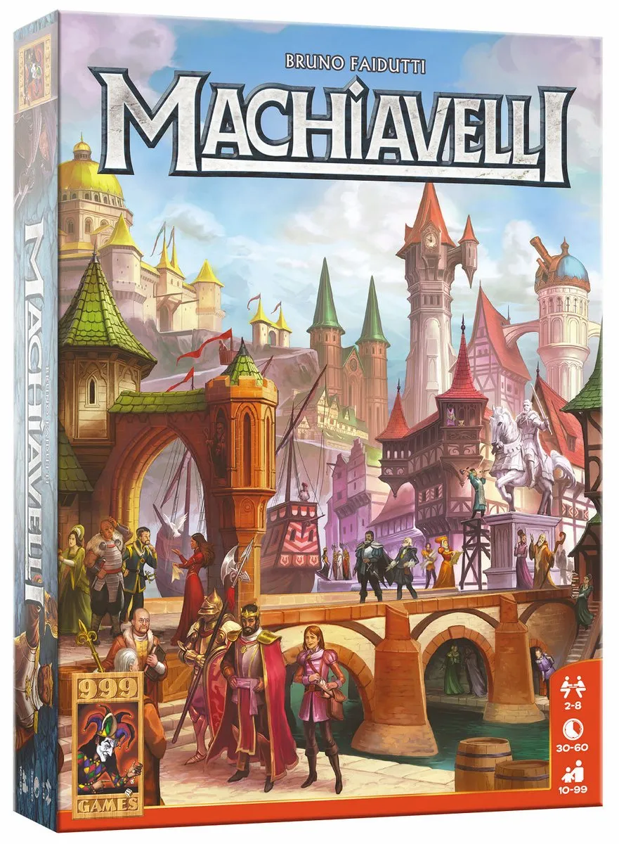 999 Games Machiavelli Kaartspel Vernieuwde Editie 999-MAC04