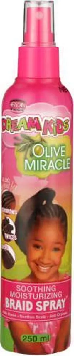 African Pride Dream Kids Olive Miracle Braid Spray 355ml