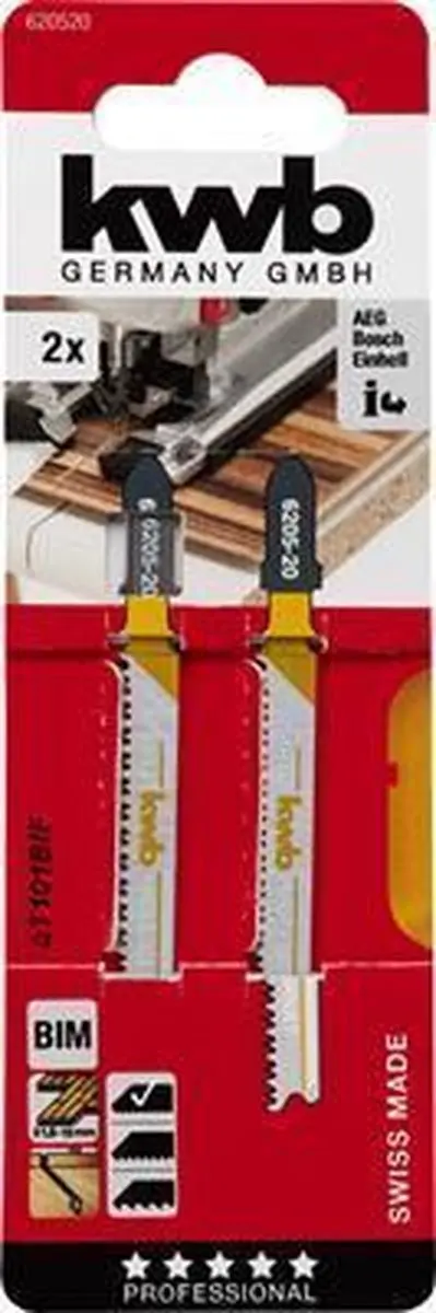 KWB Decoupeerzaagblad Star Laminaat 2 Stuks - 6205-20