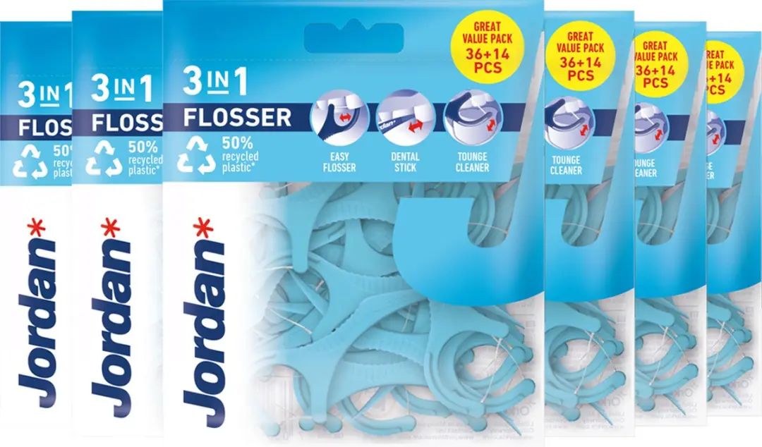 Jordan 3-in-1 Flosser - 216 Stuks