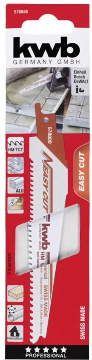 KWB 578800 Zaagblad Metaal 150mm - 1 Stuk
