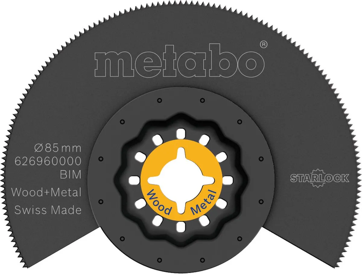 Metabo 626960000 Segmentzaagblad 85mm - Hout/Metaal