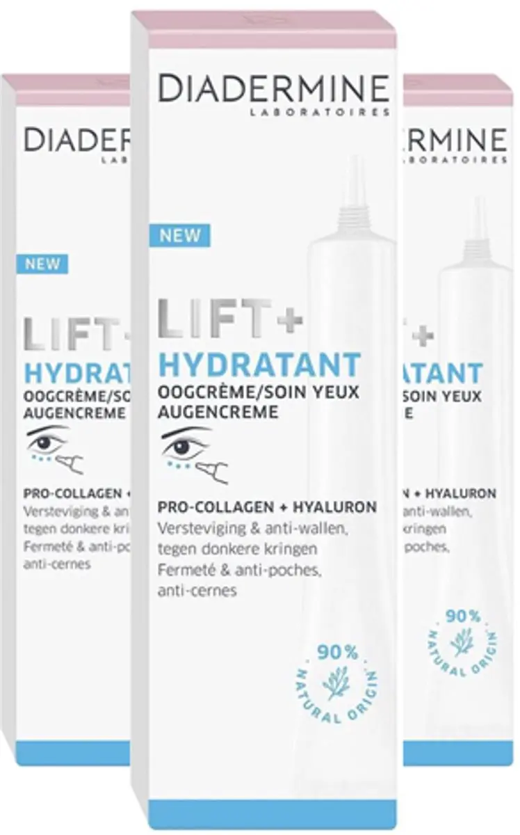 Diadermine Oogcrème Lift+ 3x15ml