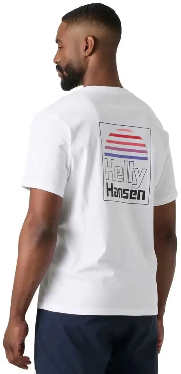 Helly Hansen Core Graphic T 2.0 T-shirt 2XL - Wit