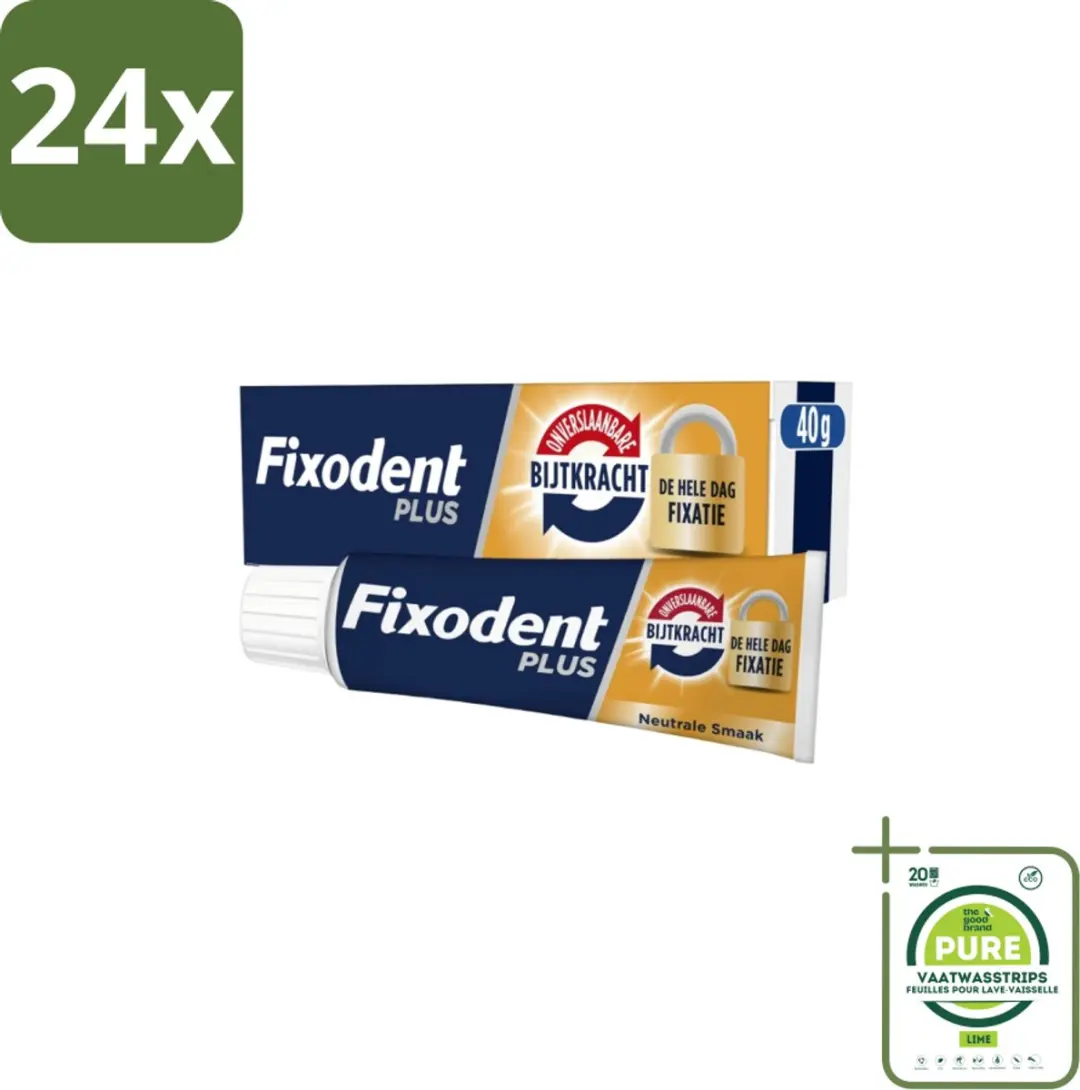 Fixodent Kleefpasta Plus Dual Power 960g
