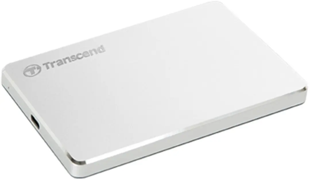 Transcend StoreJet 25C3S Externe Harde Schijf 2TB - Zilver