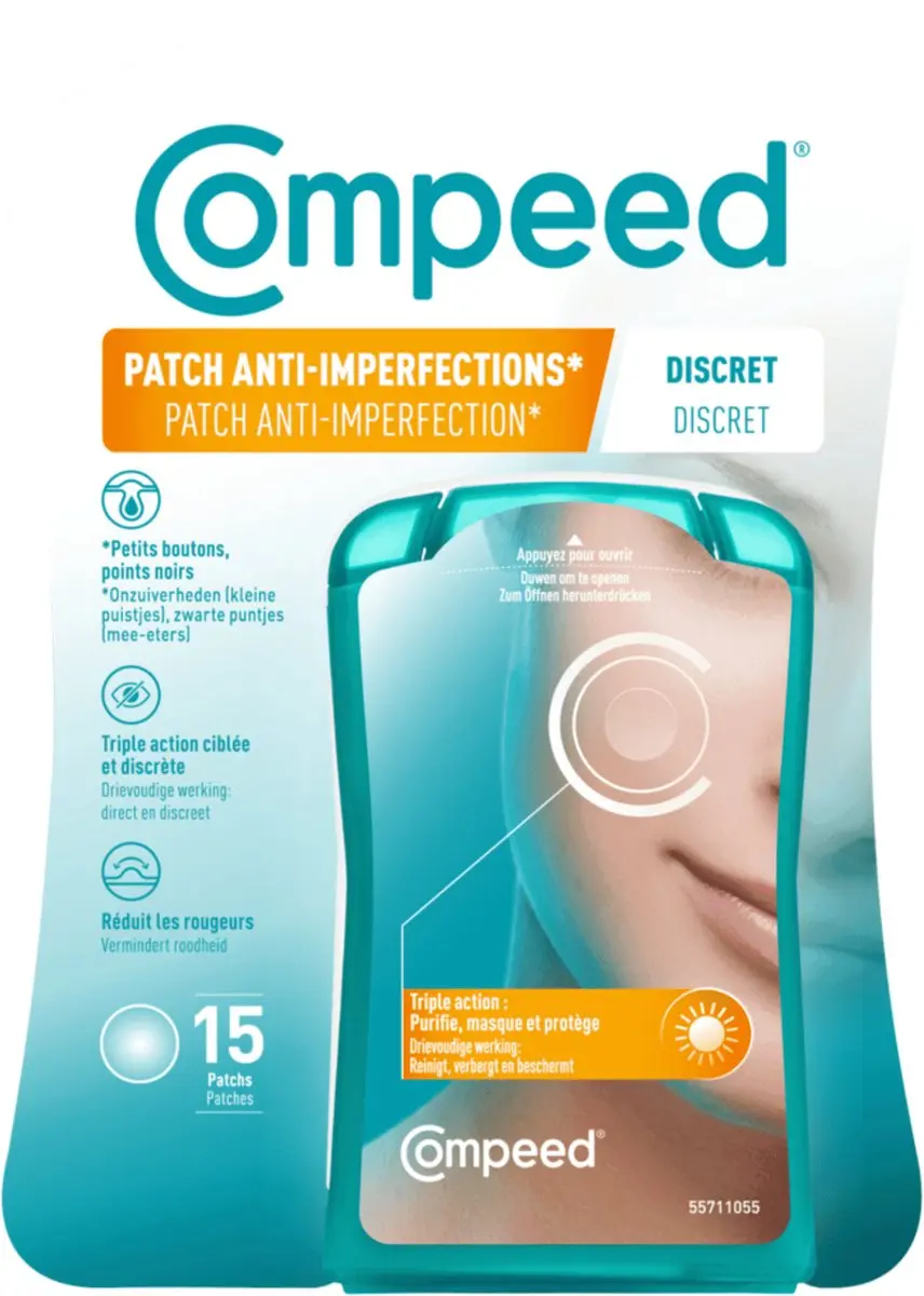 Compeed Anti-imperfection Hydrocolloïde Patches - 45 Stuks