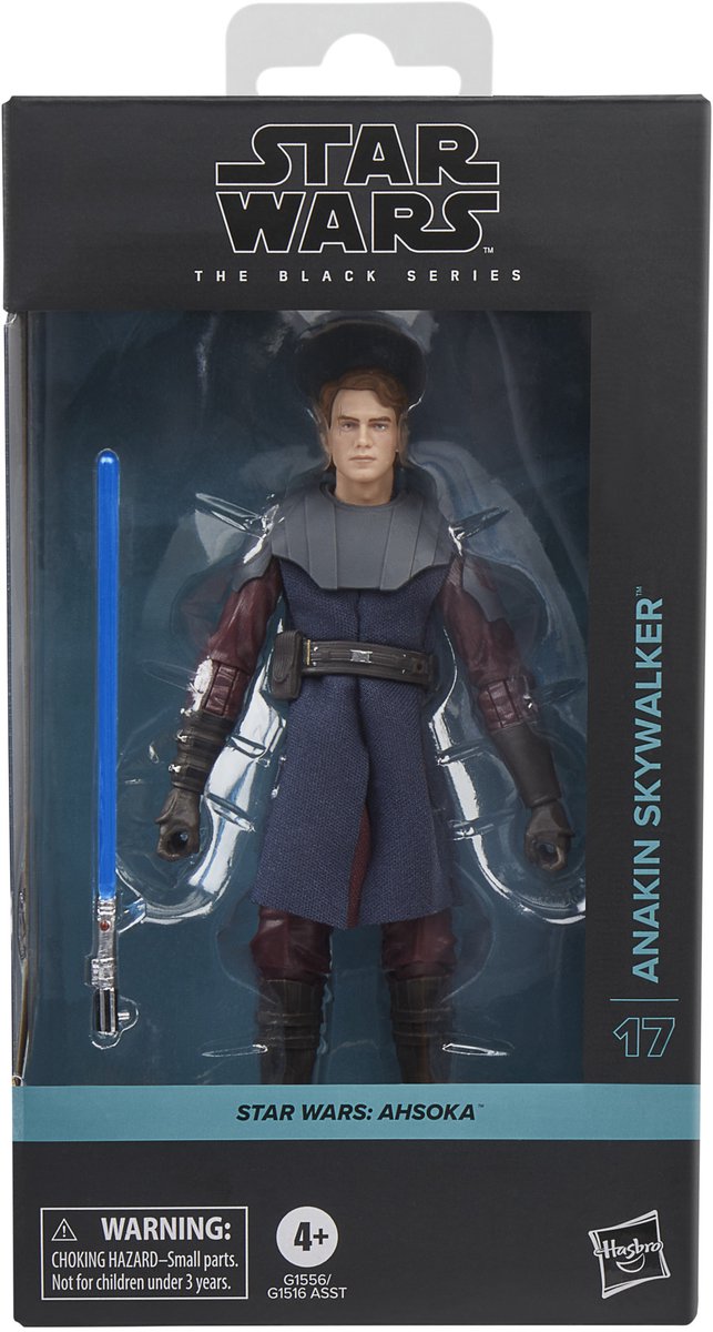 Hasbro Star Wars actiefiguur Anakin Skywalker - Black Series Ahsoka.