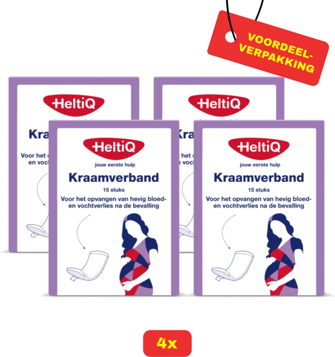 Heltiq Kraamverband 60 Stuks