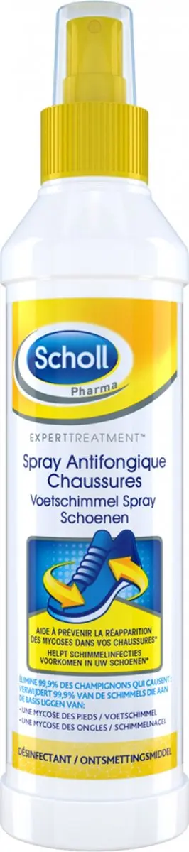 Scholl Voetschimmel Spray Schoenen 250ml