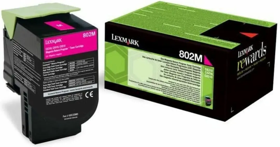 Toner Lexmark 802M Magenta