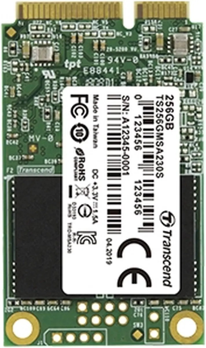 Transcend MSA230S mSATA SSD 256GB