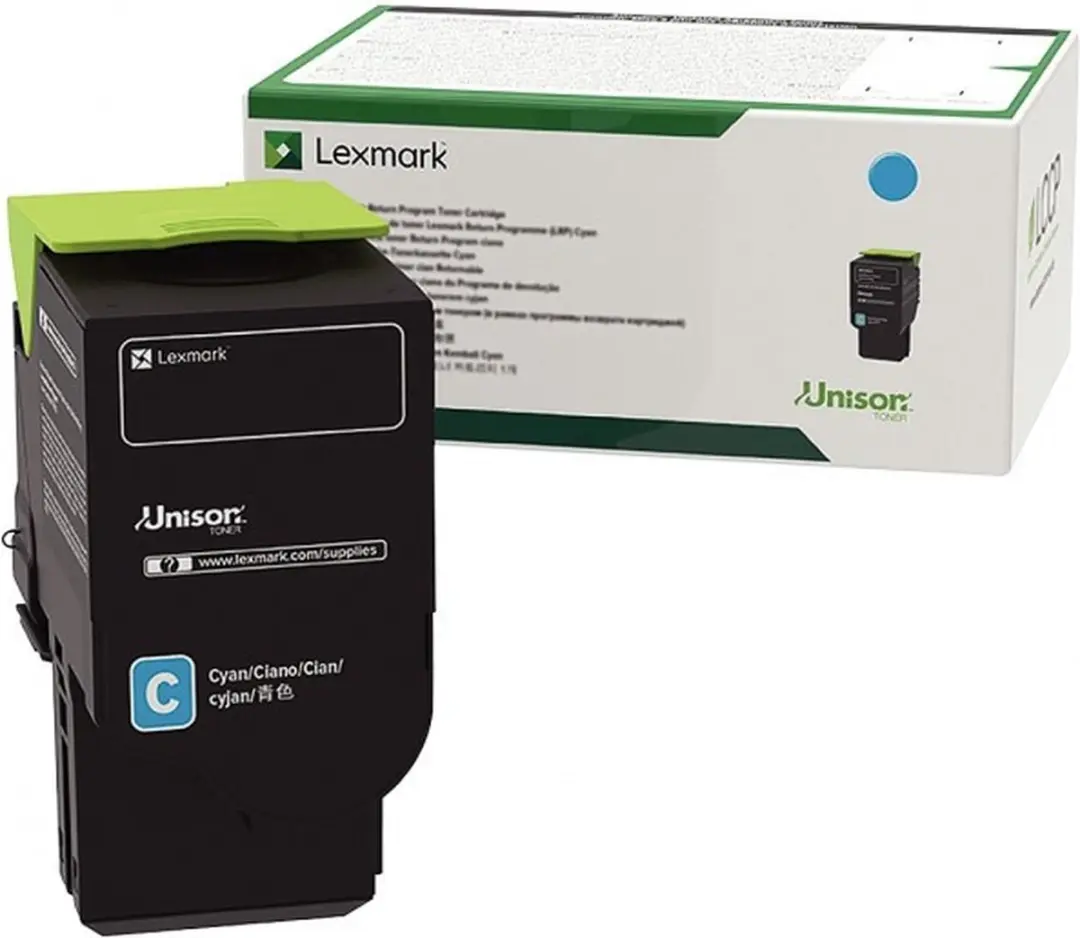 Toner Lexmark 78C2XC0 Cyan