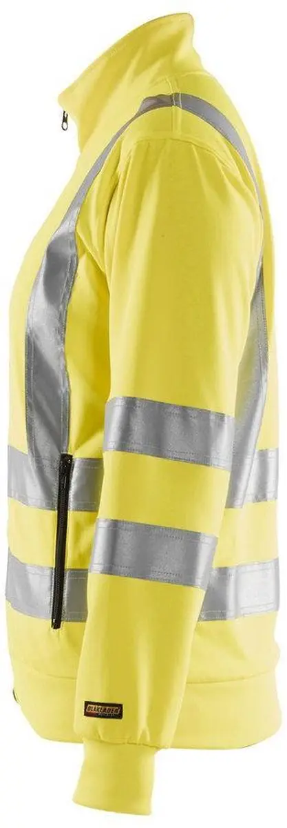 Blåkläder Dames High Vis Sweatshirt 3308-1974 - XXL - High Vis Geel