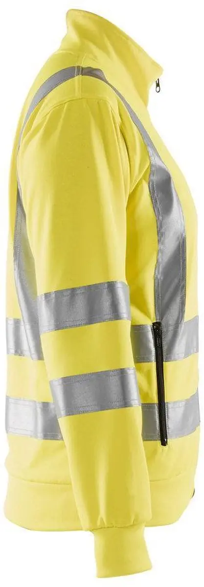 Blåkläder Dames High Vis Sweatshirt 3308-1974 - XXL - High Vis Geel