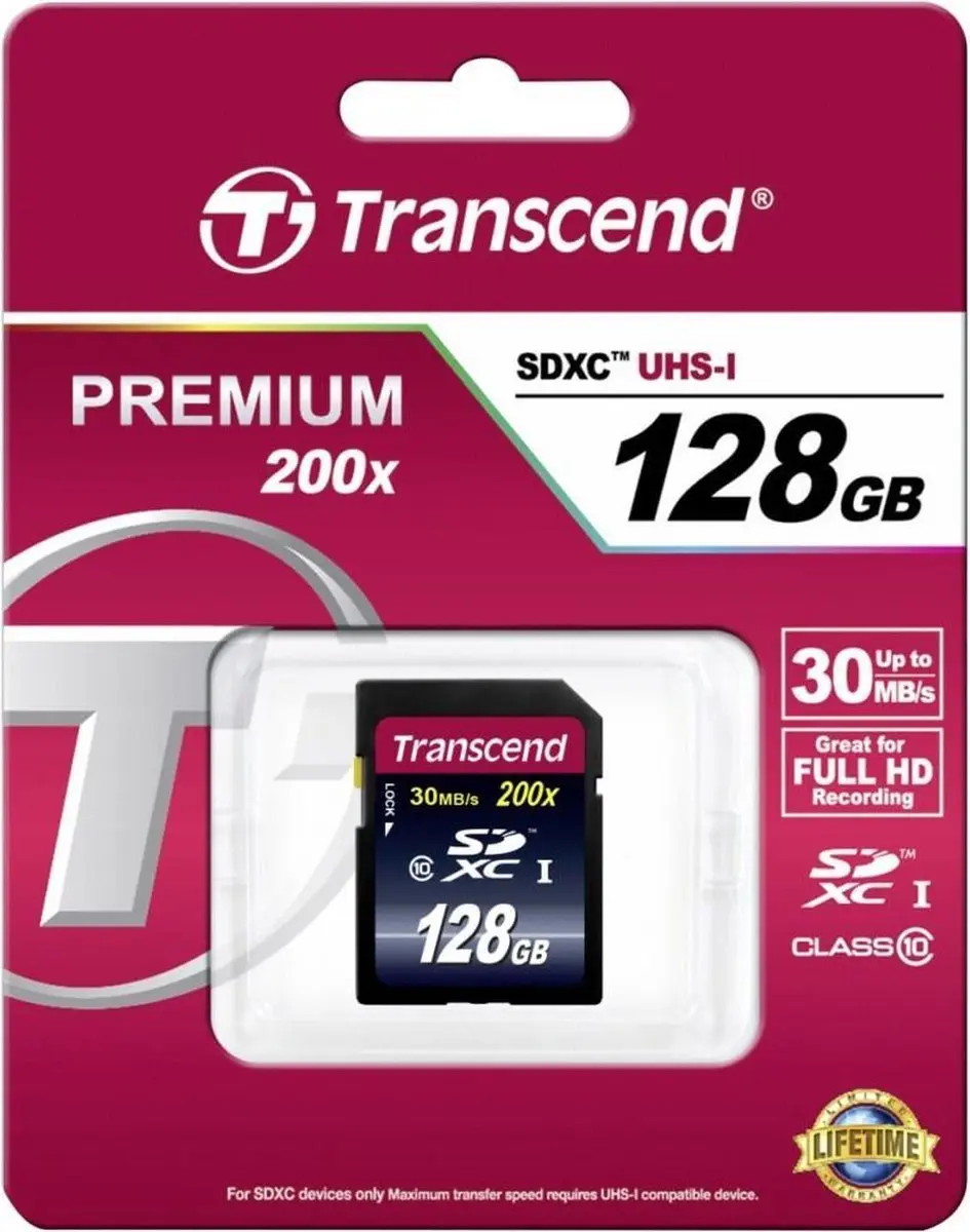 Transcend 128GTB SDXC