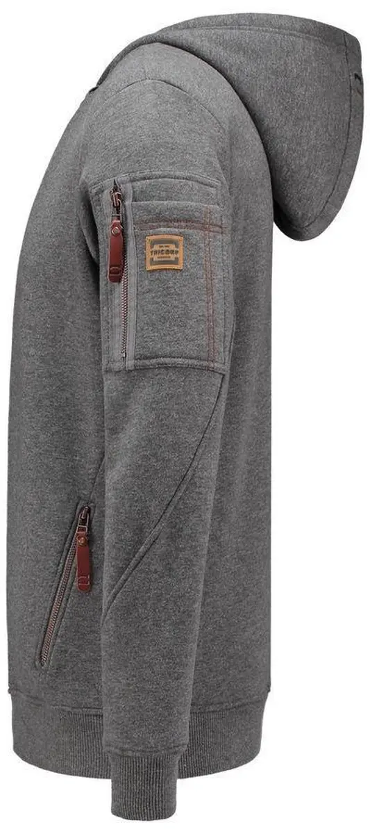 Tricorp Sweater Premium Capuchon 304001 - XXL - Grijs