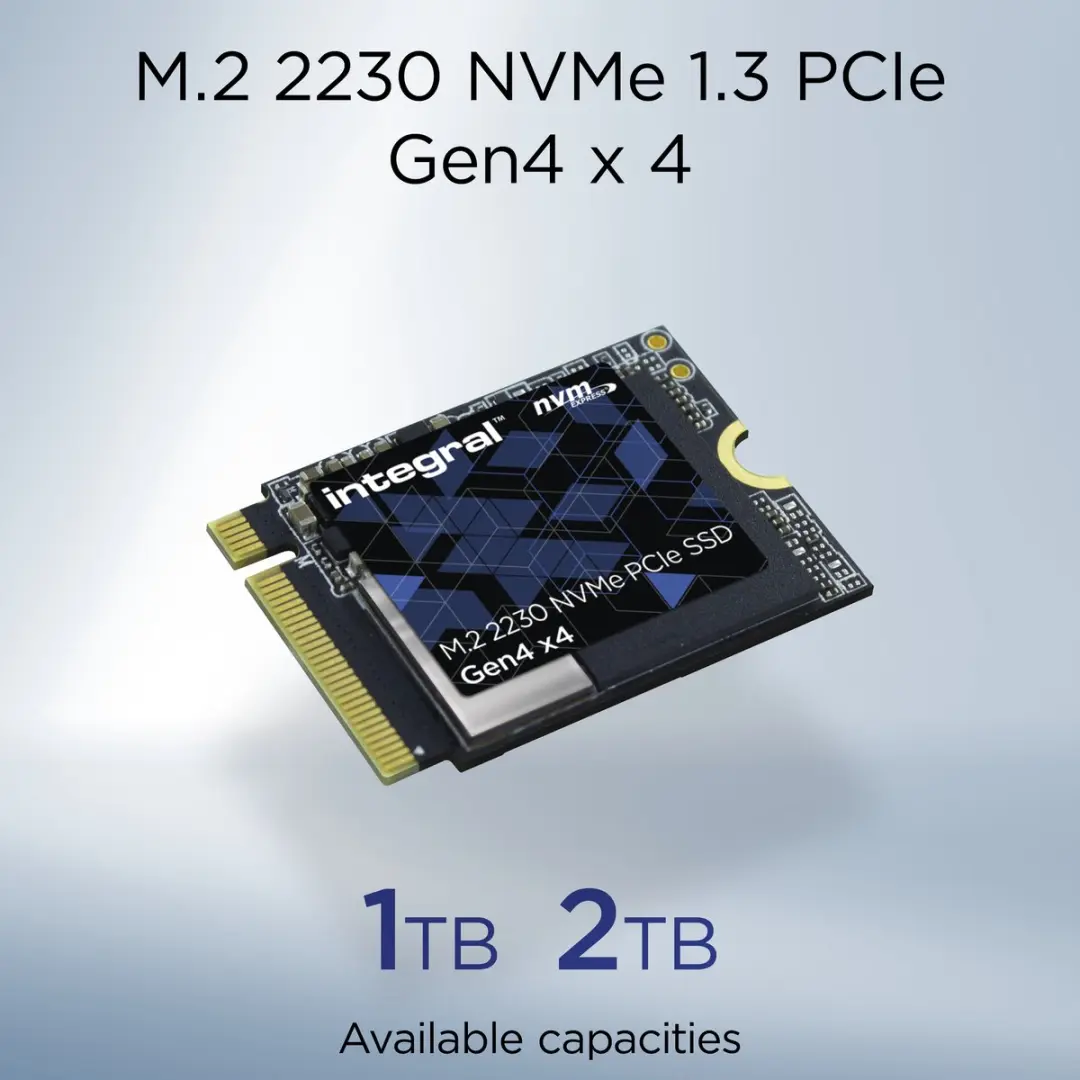 Integral INSSD1TM2230G4 M.2 SSD 1TB - PCIe 4.0 NVMe