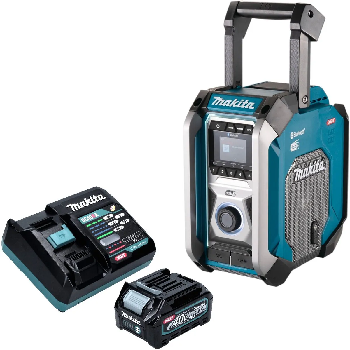 Makita MR 007 GD101 Draadloze Bouwplaatsradio