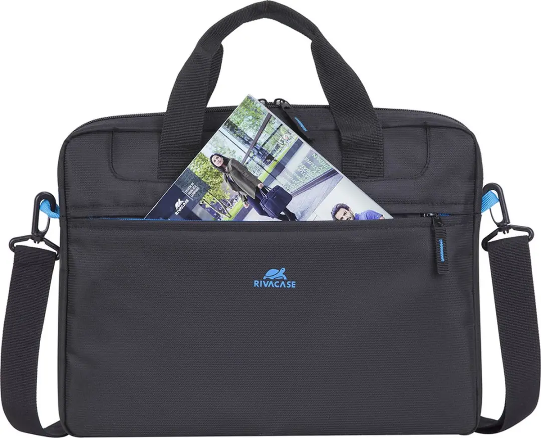 RivaCase 8027 Laptoptas - 14 inch - Zwart - afbeelding 6 van 6