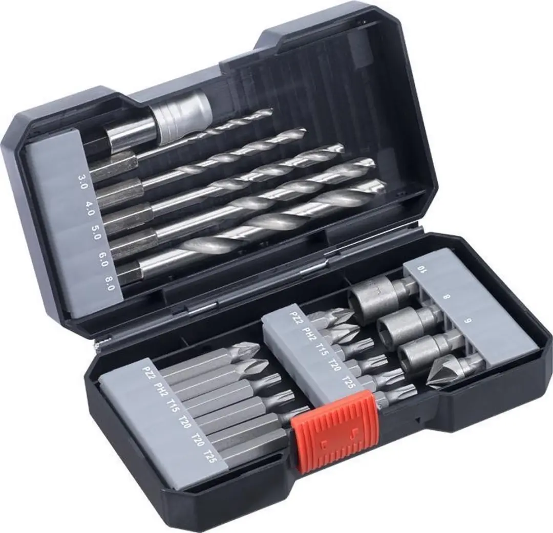 KWB 108805 Boor- en bitassortiment 22-delig