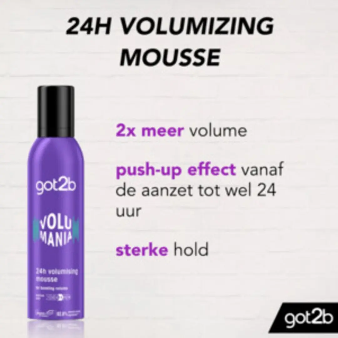 Got2B Volumania 24H Volume Spray 250ml - 6 Stuks