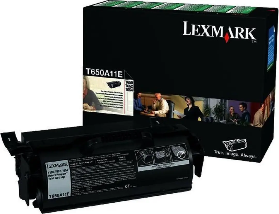 Toner Lexmark T650A11E Black