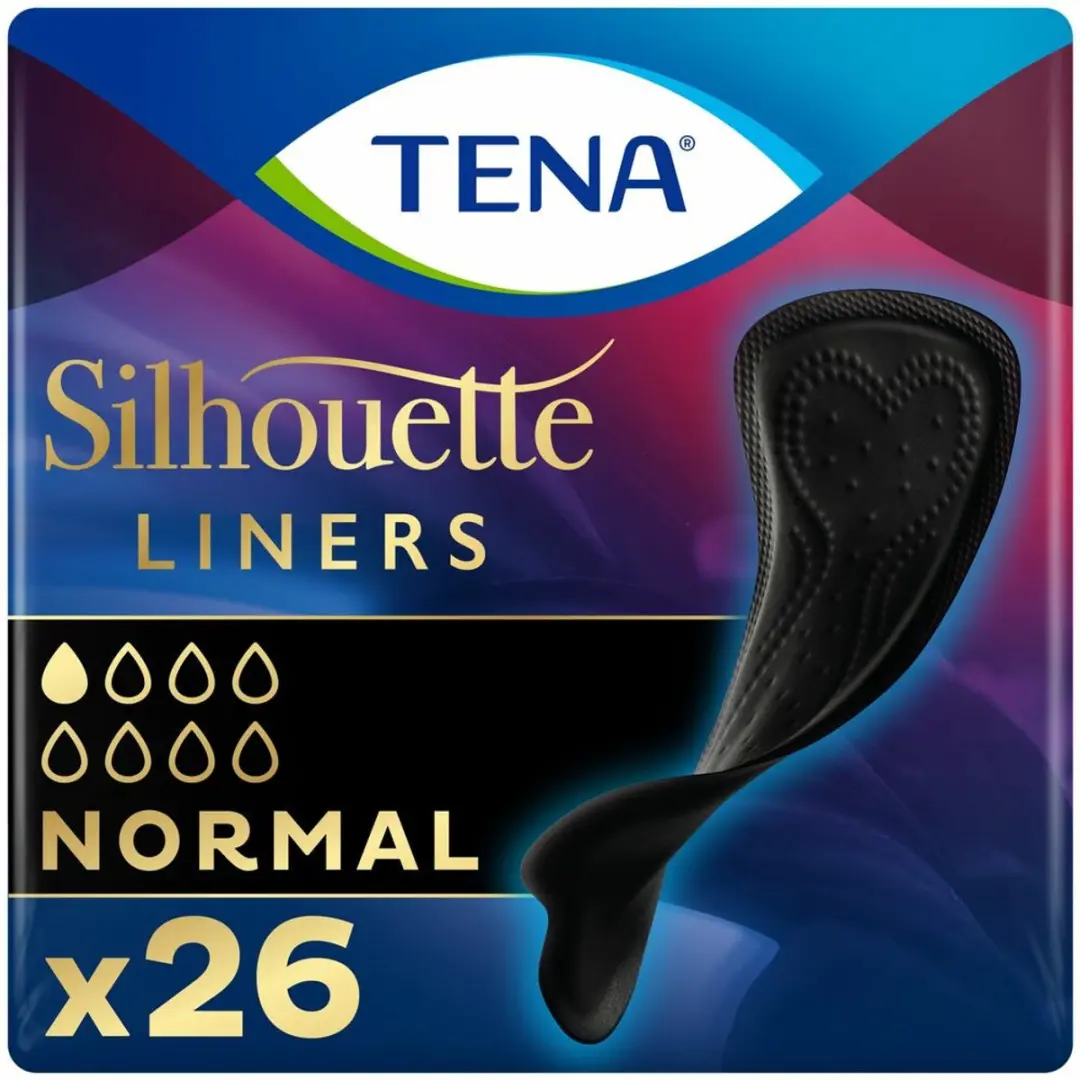 TENA Silhouette Pads Black Normal