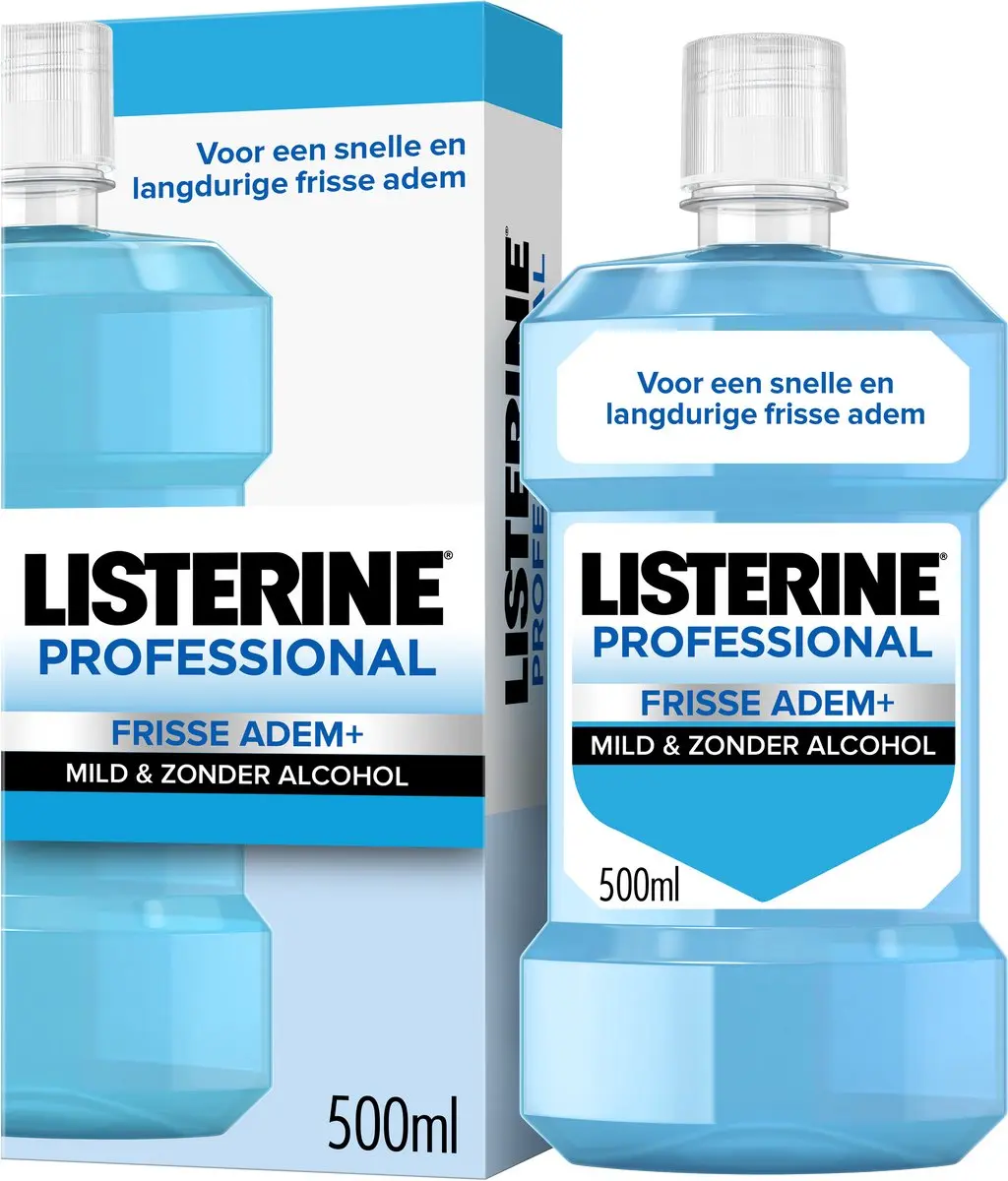 Listerine Professional Frisse Adem+ Mondspoeling 500ml
