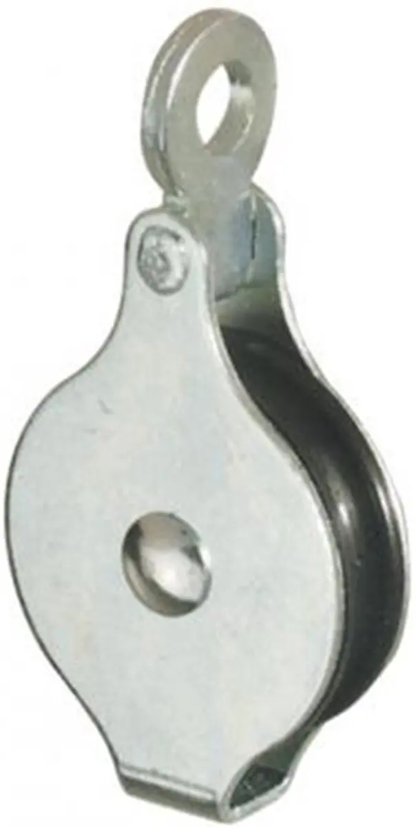 Dulimex Hijskatrol 50mm Nylon Verzinkt - 1 Stuk