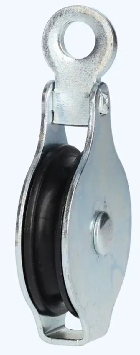 Dulimex Hijskatrol 50mm Nylon Verzinkt - 1 Stuk