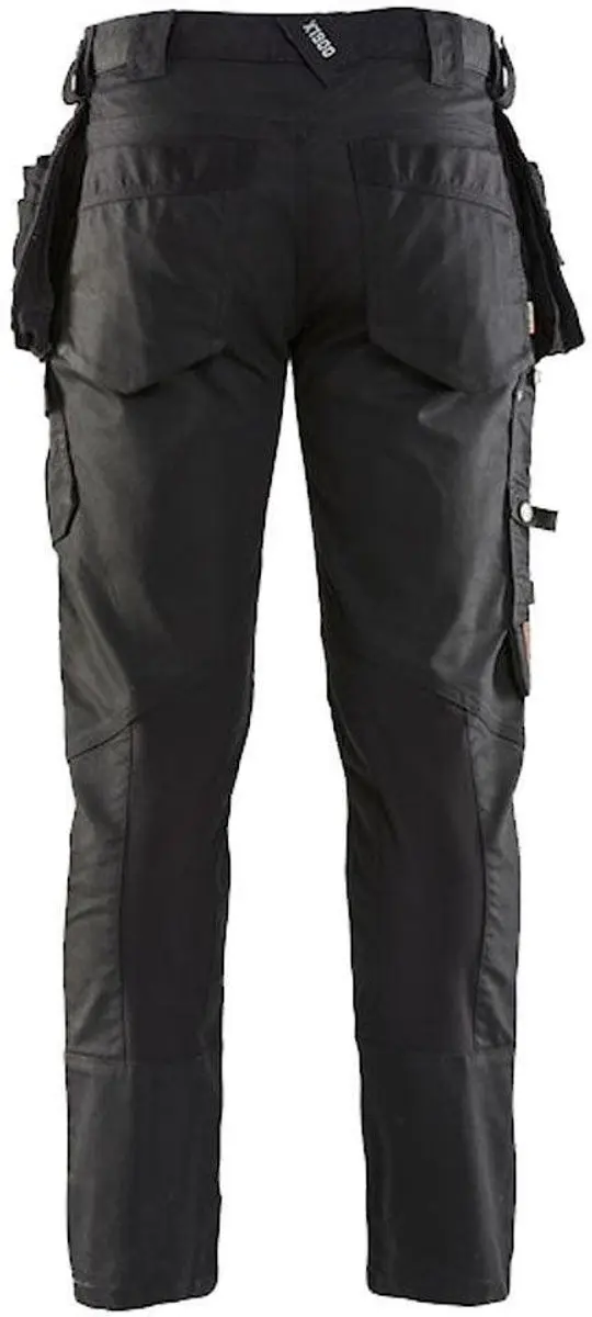 Blåkläder Werkbroek X1900 Denim Stretch - Maat 148 - Zwart