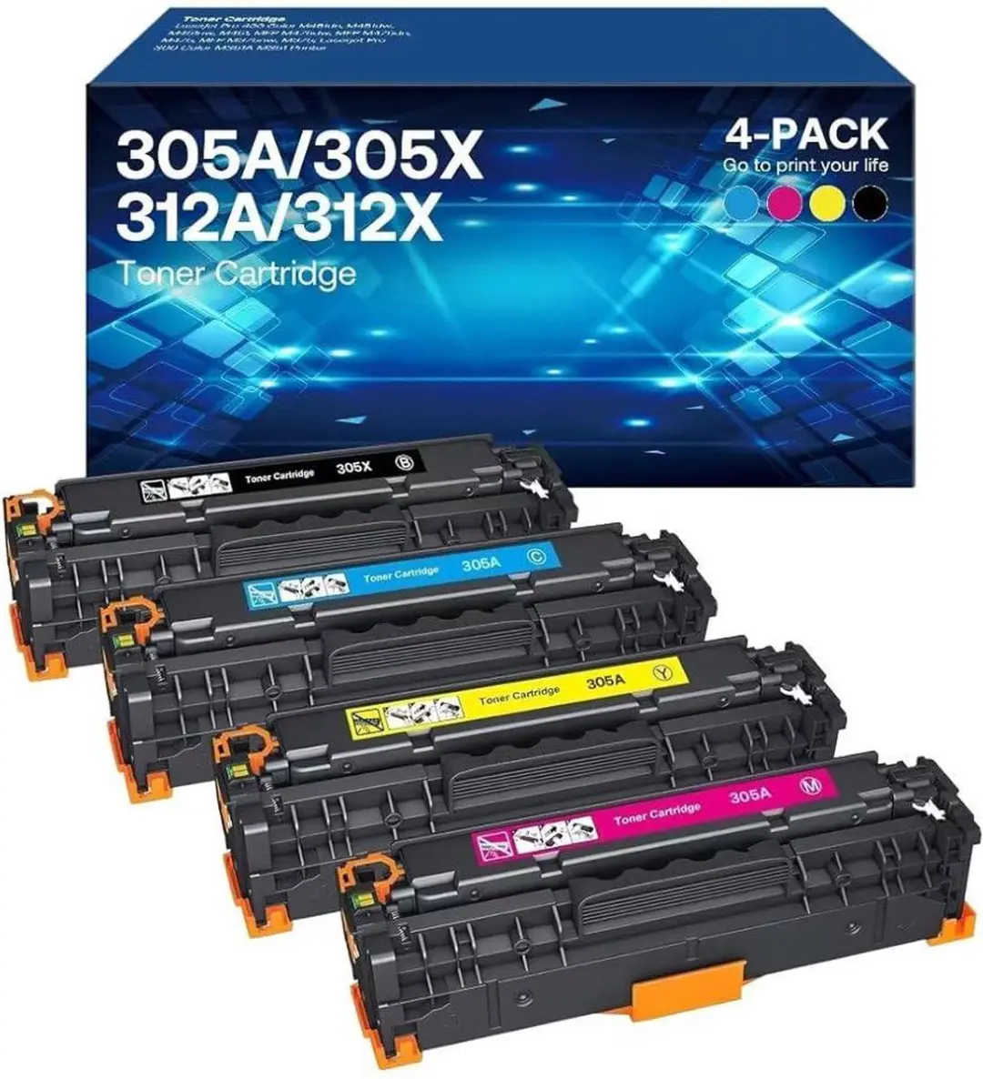 weCare Toner 4-pack