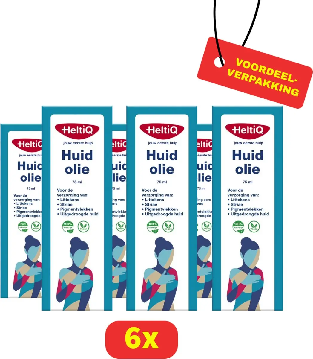 Heltiq Huidolie 6x75ml