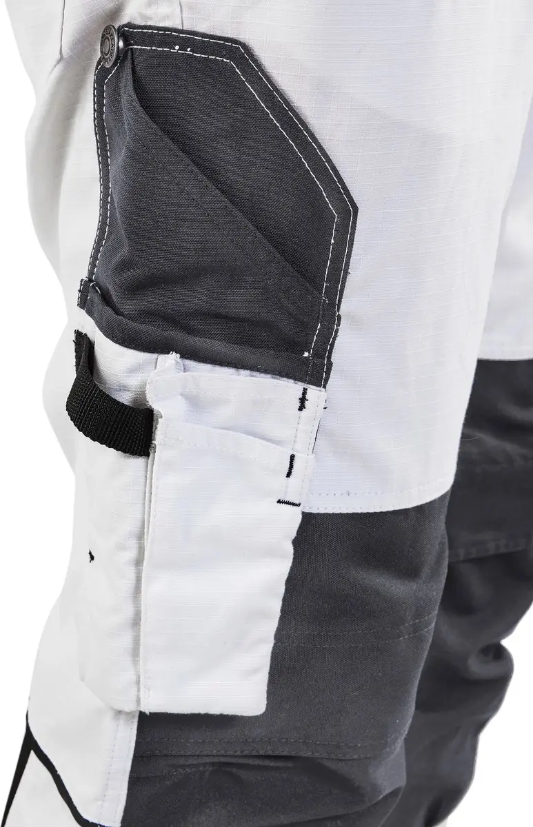 Blåkläder Schilderswerkbroek D104 Wit/Donkergrijs
