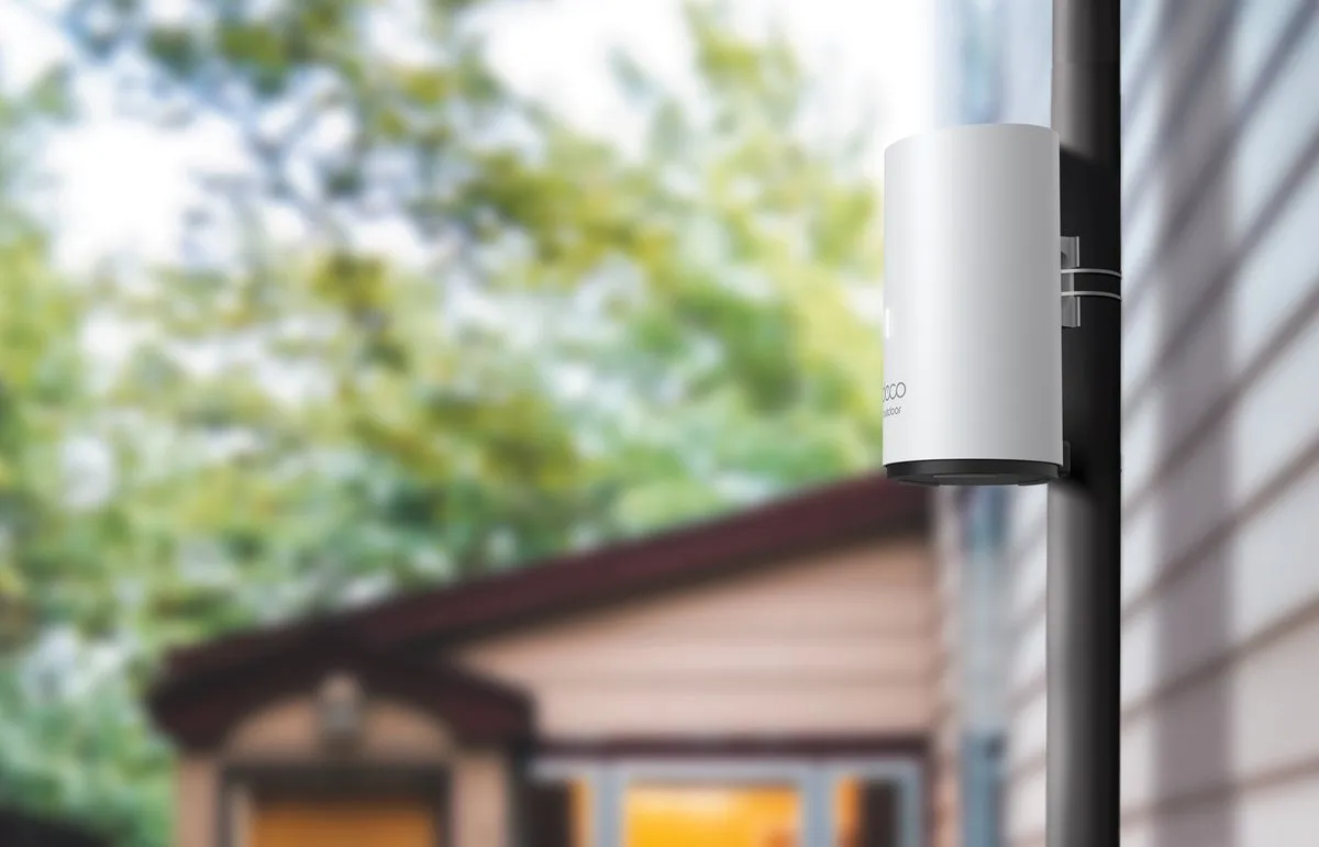TP-Link Deco X50-Outdoor Mesh WiFi 6 - WiFi Versterker Wit