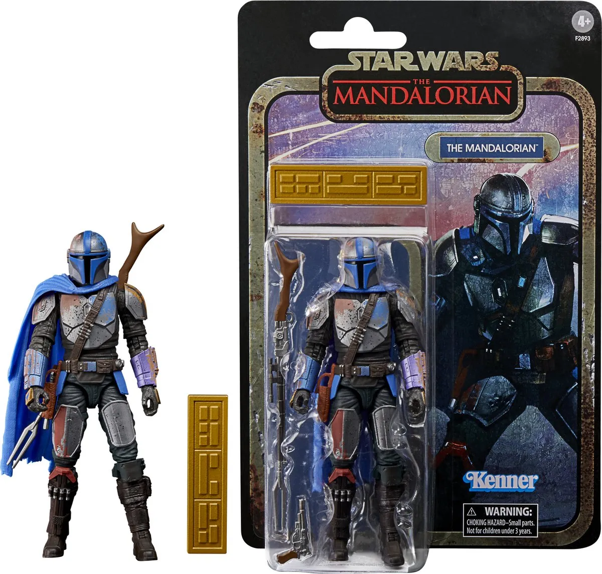 Hasbro The Mandalorian Beskar Armor Action Figure 15cm - Zilver