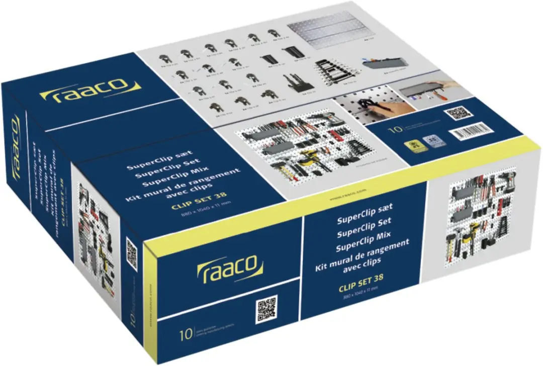 Raaco Gereedschapswand 4 Panelen