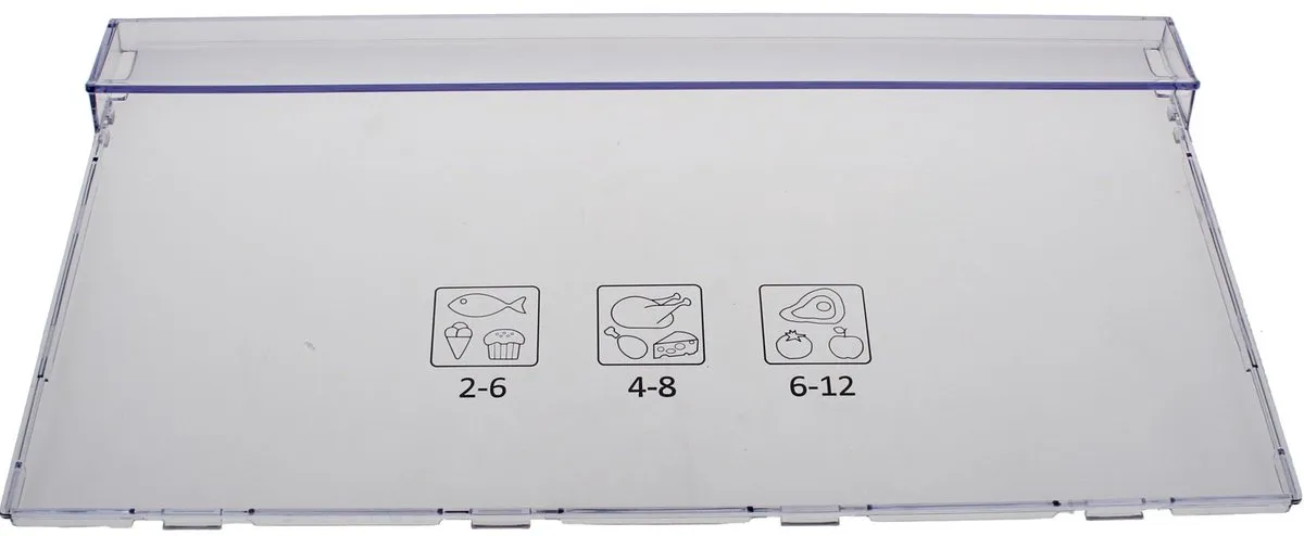 Beko RCSA400K31W Paneel Vrieslade - Transparant