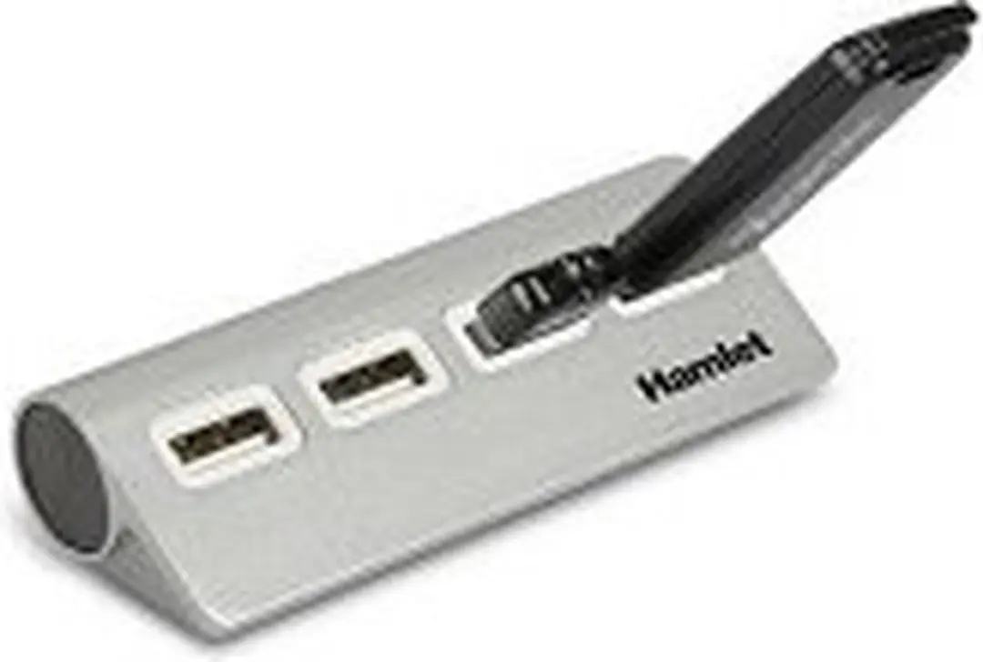 Hamlet XHUB4020AL Interface Hub USB 2.0 - Grijs