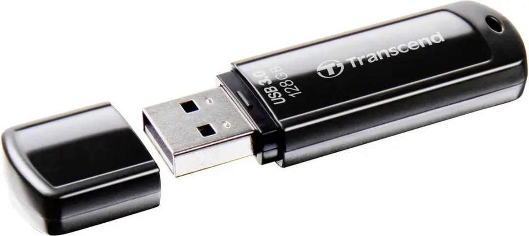 Transcend JetFlash 700 USB-stick 128GB - Zwart