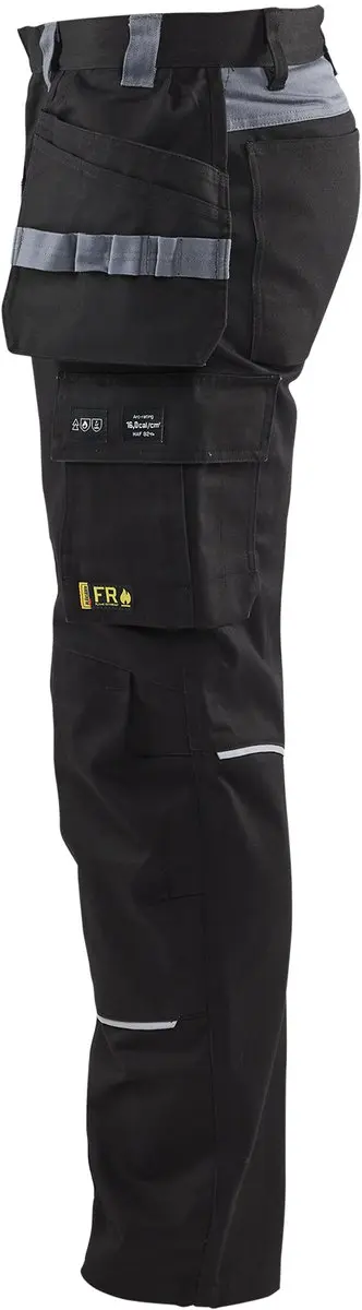 Blåkläder Vlamvertragende Werkbroek 1461-1516 - C44 - Zwart/Grijs