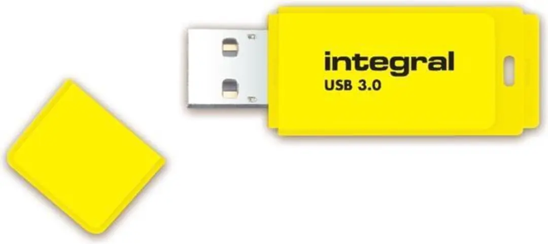 Integral Neon INFD16GBNEONYL USB-Stick - 16GB - Geel