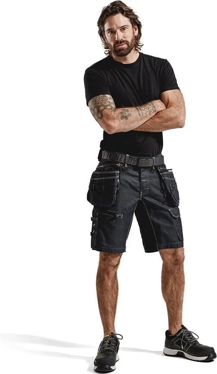 Blåkläder Blaklader Korte Werkbroek X1900 1141 - 52 - Navy/Zwart
