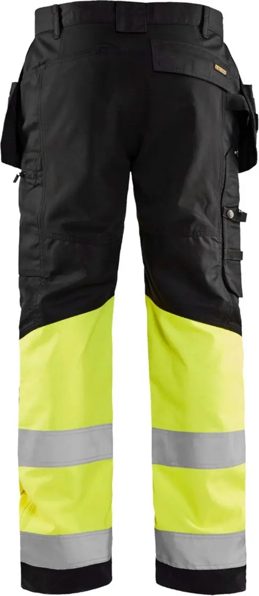 Blåkläder High Vis Werkbroek 1558-1811 - 92 - Zwart/Geel