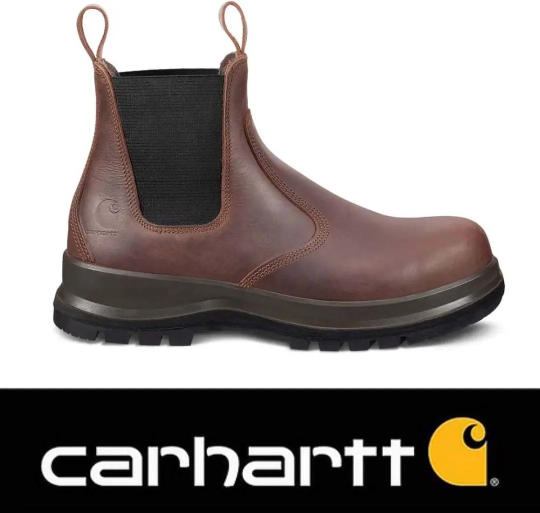Carhartt Chelsea Boot S3 Werkschoenen - Donkerbruin