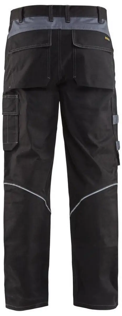 Blåkläder Vlamvertragende Werkbroek 1561-1516 - 56 Zwart/Grijs
